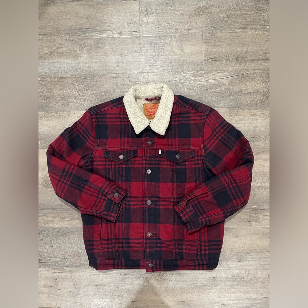 Levis sherpa jacket